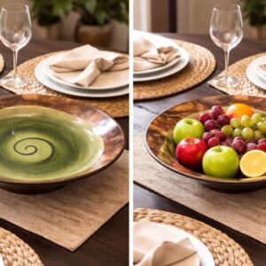 BOMBAY designer conversational plate